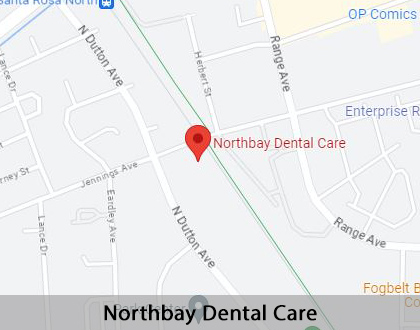 Map image for Dental Practice in Santa Rosa, CA